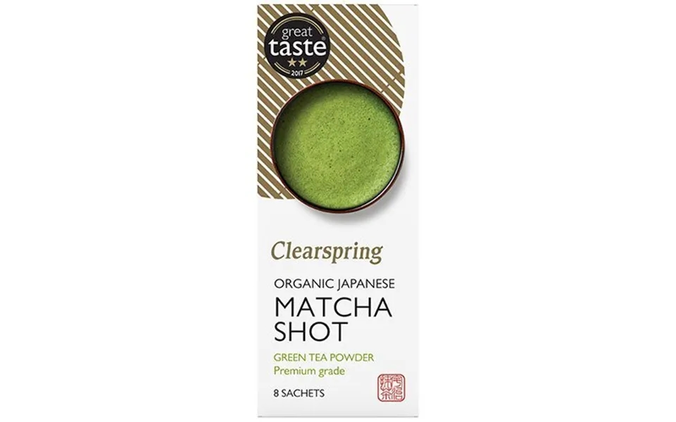 Matcha Shots Premium Grade 8 Sticks Økologisk - 8 Gram