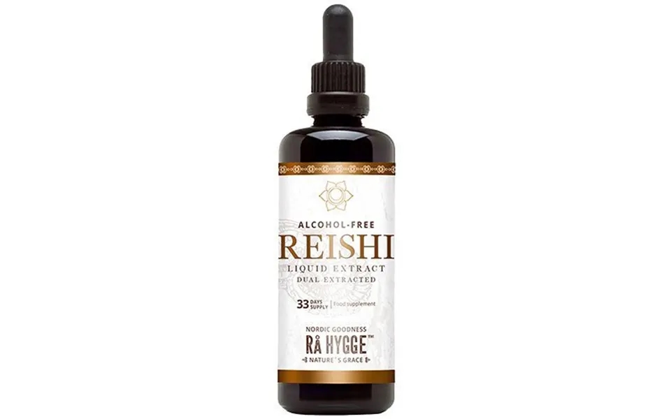 Rå Hygge Reishi Concentrated Liquid Extract Økologisk - 100 Ml