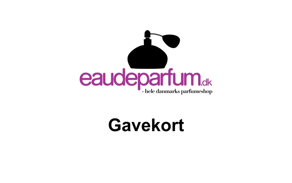 Gavekort Til Eau De Parfum