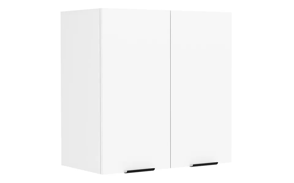 Fasola Overskab Køkken 60 Cm 2 Låger Hvid