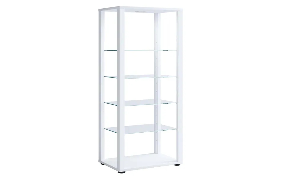 Glasol4 Vitrineskab Hvid