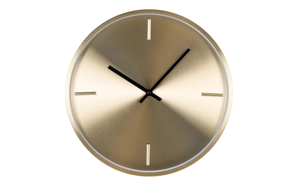 Istanbul Vægur Ø30cm Guldfarvet