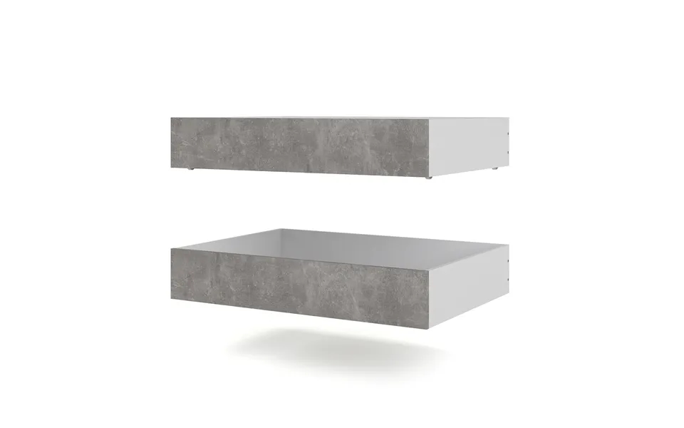 Nada Seng 2 Sengeskuffer Bredde 94 Cm Beton Dekor