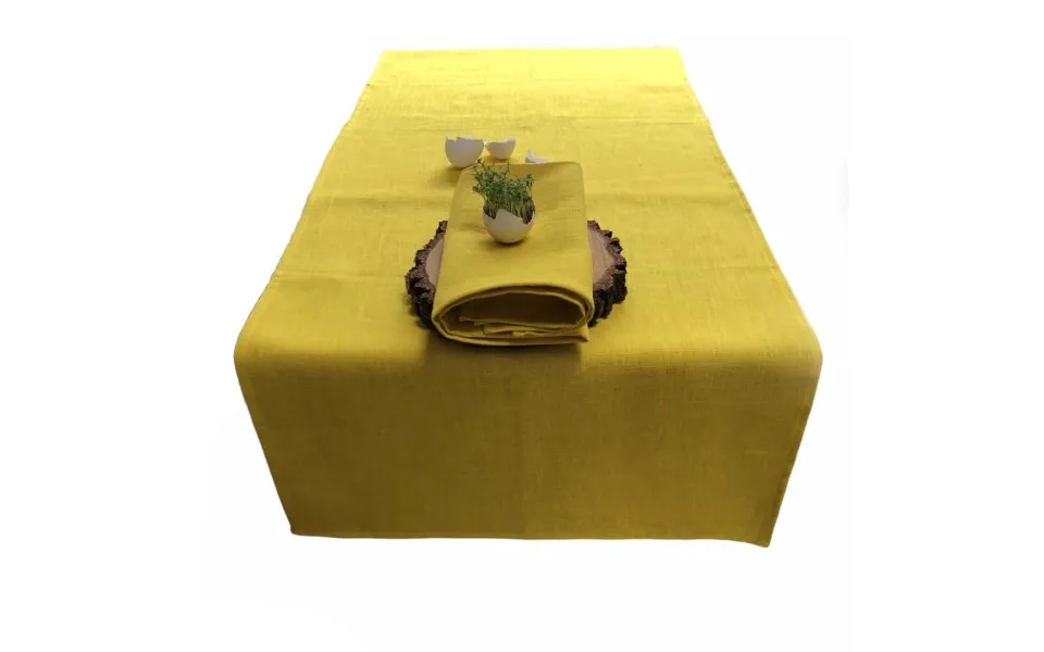 Bordløber I Hør Sunflower