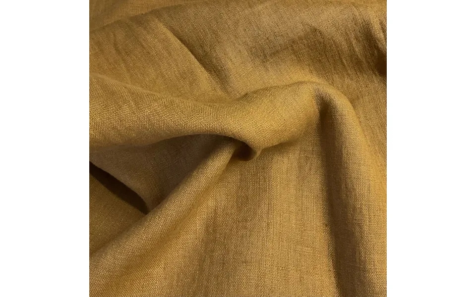 Hørstof Til Sengetøj, Beklædning, Servietter Etc. - Mustard