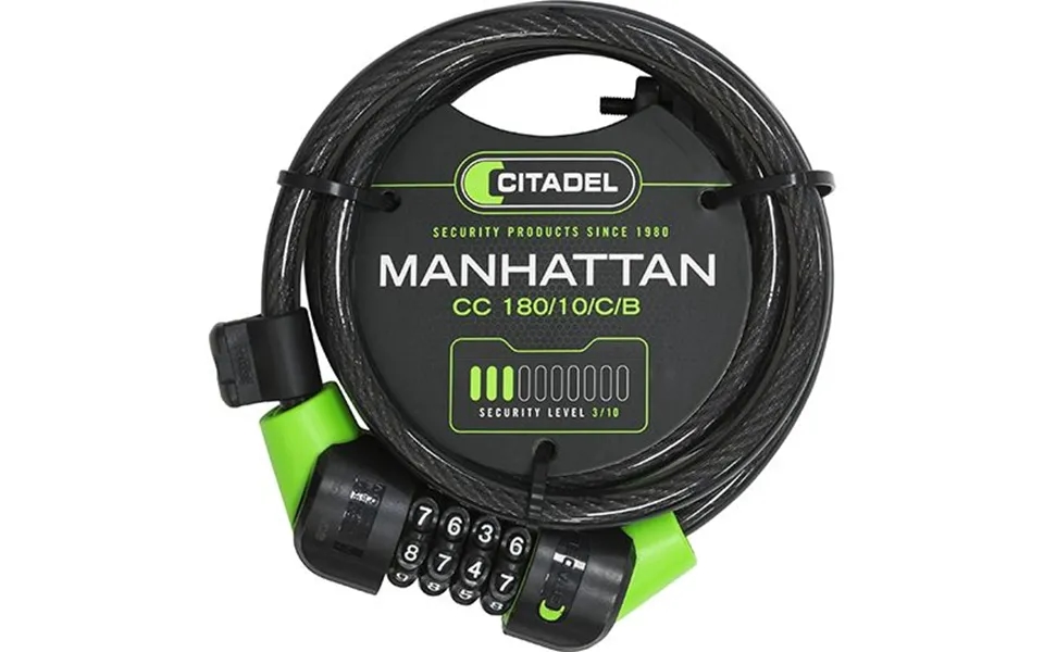 Abus Citadel Spirallås 10 Mm - M. Kode