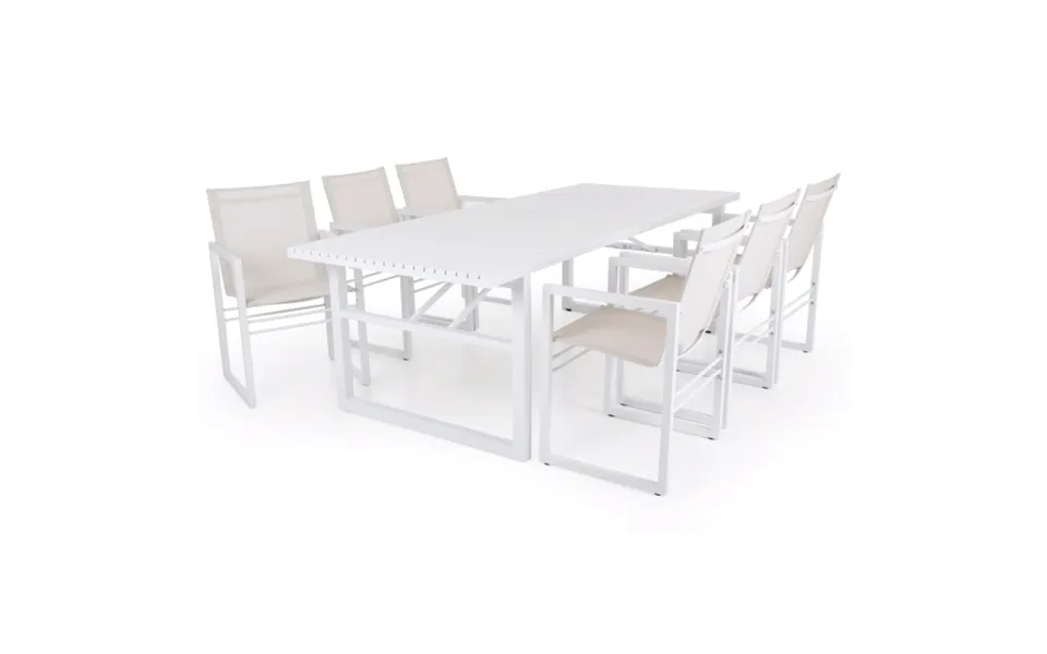 Vevi Havesæt Hvidt - Havemøbelsæt