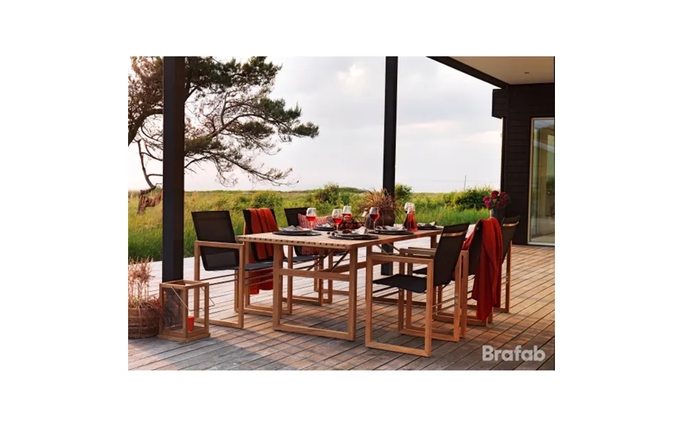 Vevi Teak Sæt - Havemøbelsæt