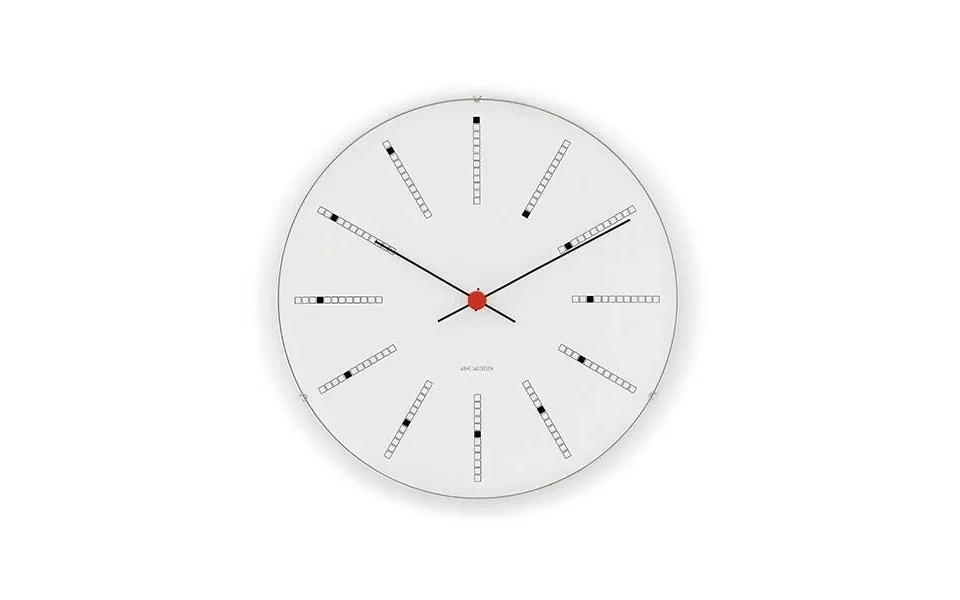 Arne Jacobsen Bankers Vægur - Ø 21 Cm