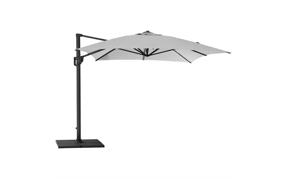 Cane-line Hyde Luxe Parasol Inkl. Fod - 3x4 M.