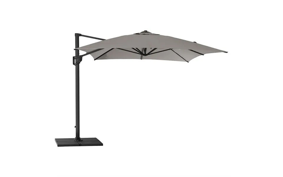 Cane-line Hyde Luxe Parasol Inkl. Fod - 3x4 M.