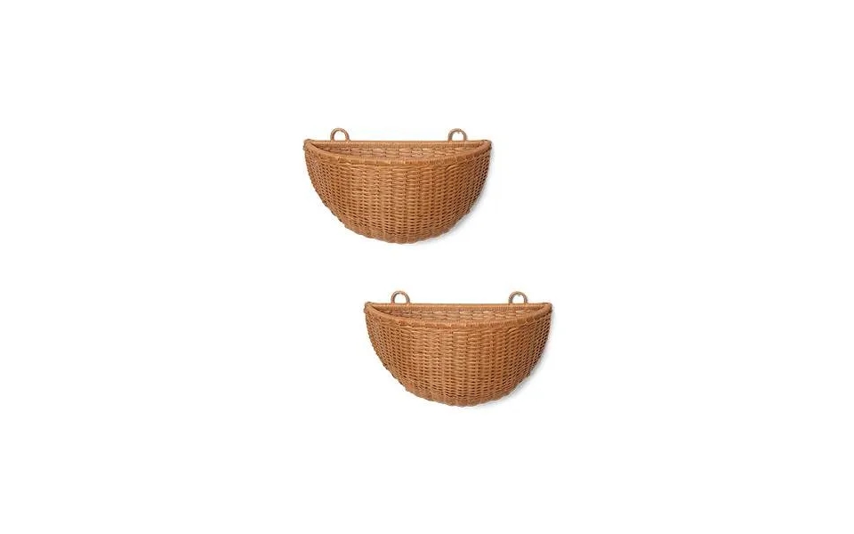 Ferm Living Braided Wall Pockets - Set Of 2