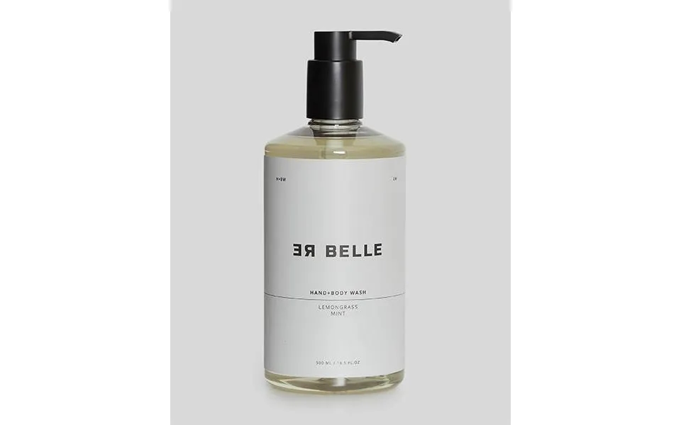Rebelle Copenhagen Hand & Body Wash Lemongrass Mint 500 Ml
