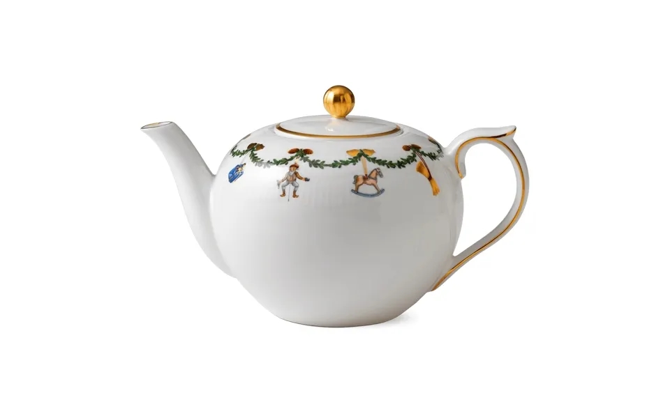 Royal Copenhagen Stjerne Riflet Jul Tekande Med Låg - 140 Cl