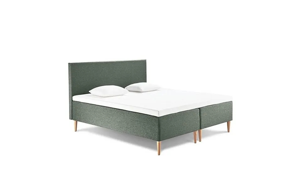 Tempurâ Dual Box Inkl. 5 Cm Topmadras - Grøn