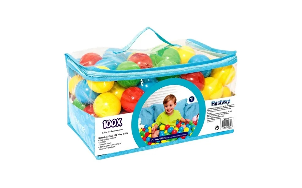 100 Bolde Til Legepladsen Eller Soppebassinet Bestway 52027