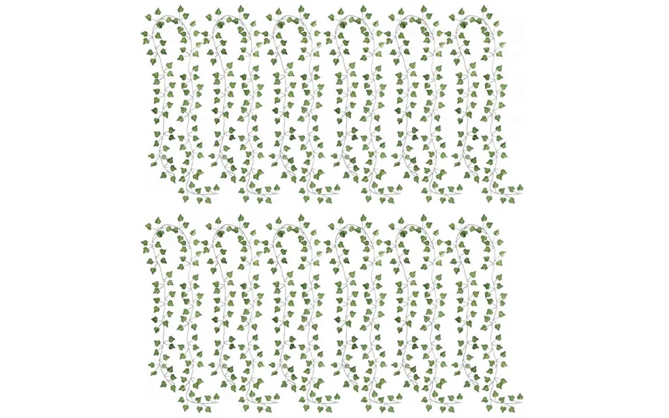 12x Kunstige Plantegrene - Efeu