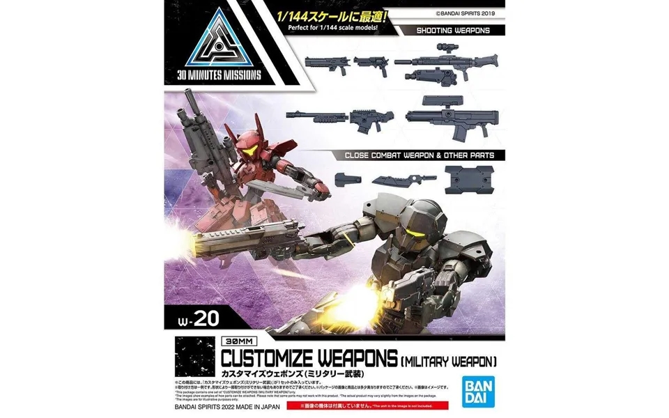 30mm Tilpas Våben Militærvåben