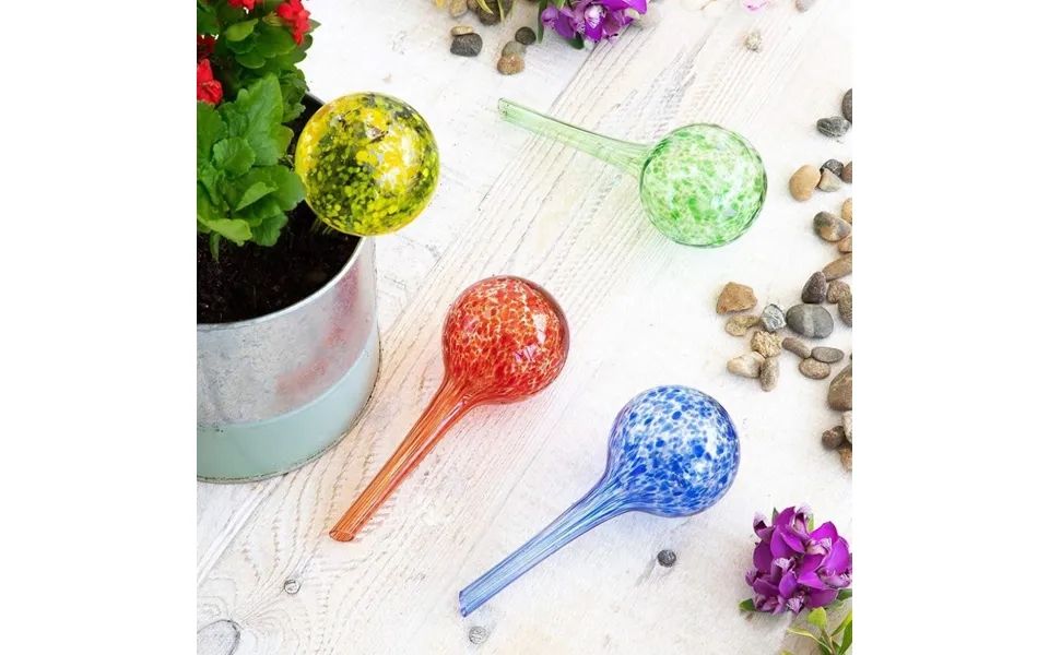 4x Vandingkugler I Glas