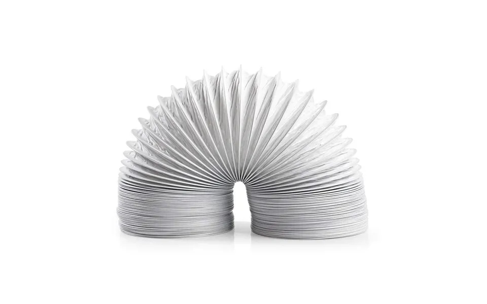 Aftræksslange Pvc 100 Mm 3.00 M Egnet Air Ventilation Tumble Dryers Hvid