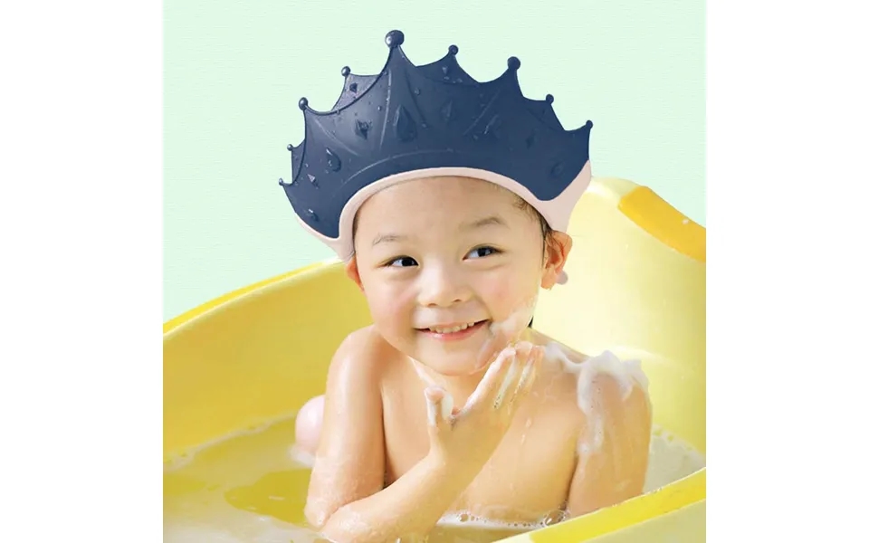 Badeskærm Til Børn, Krone - Blå