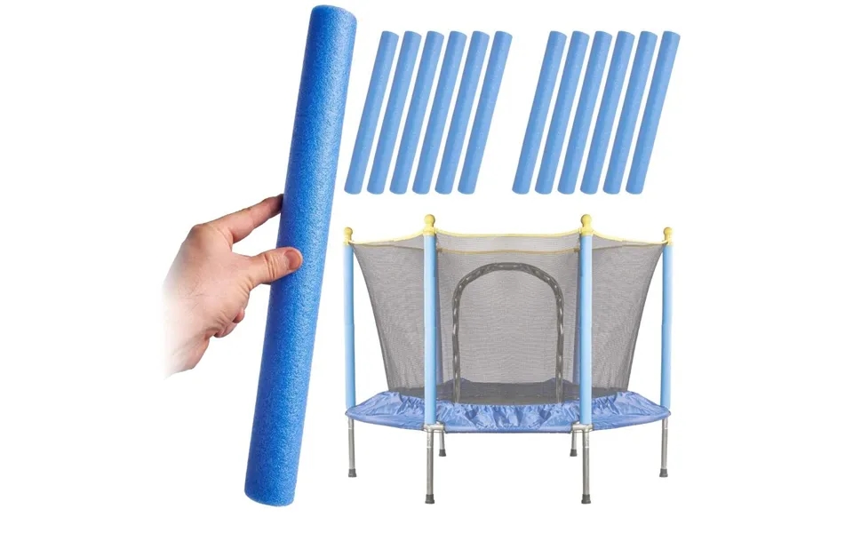 Beskyttende Skumærmer Til Trampolinstolper