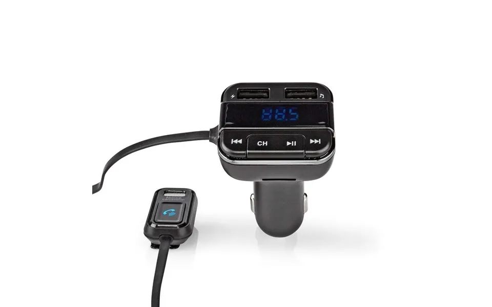 Bil Audio Fm-sender Fixed Håndfri Opkald 0.8 Led Skærm Bluetooth 5