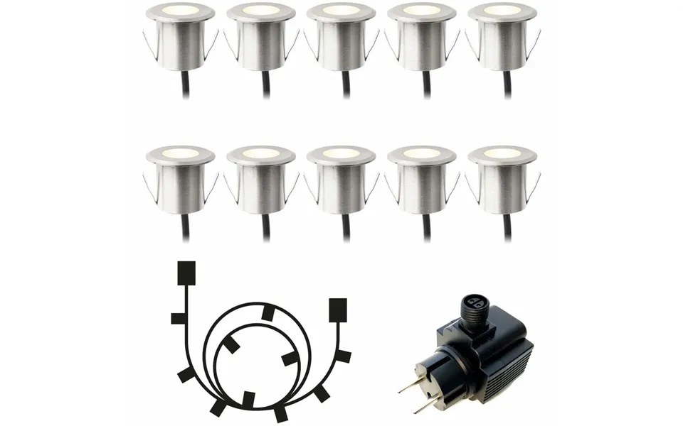 Dexter Decklight 10-pack Silver Starter Pack