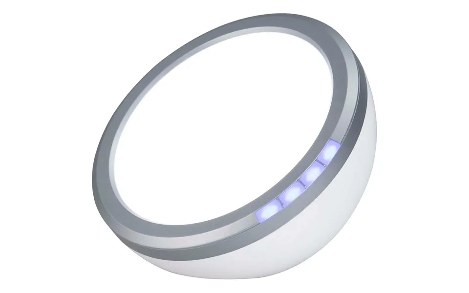 Energilampe Lysterapilampe Hvid Sølv