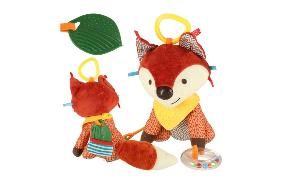 Farverigt Sensorisk Rævelegetøj Med Bider