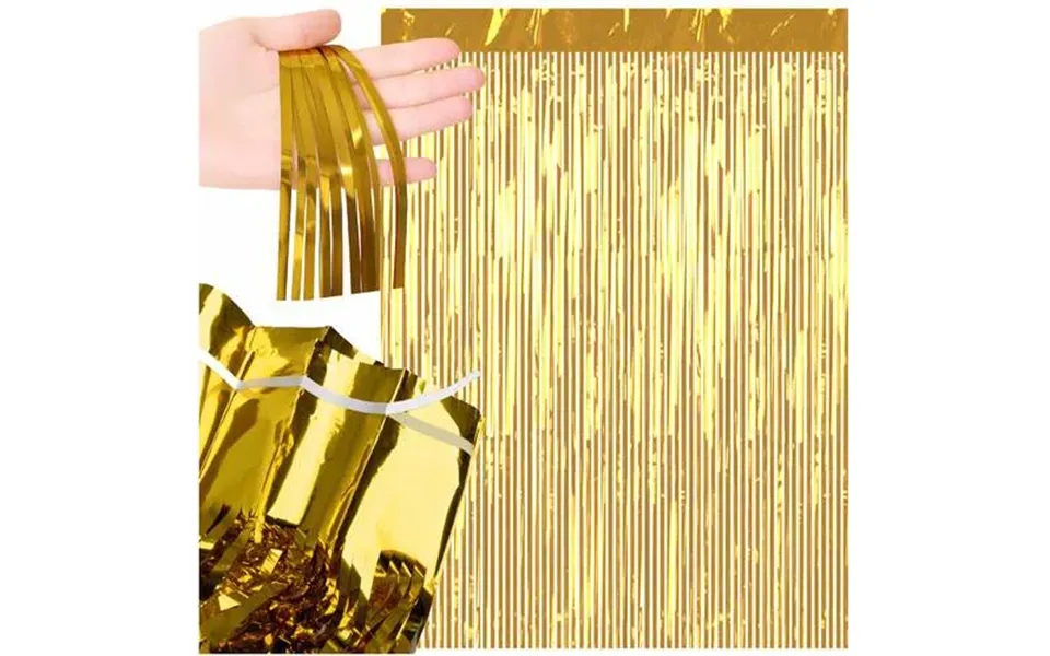 Festgardin I Guldfolie - Selvklæbende