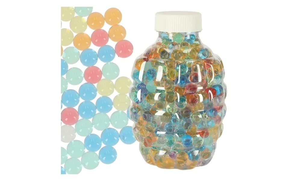 Flerfarvede Hydrogelkugler 7-8 Mm - 550 Stk