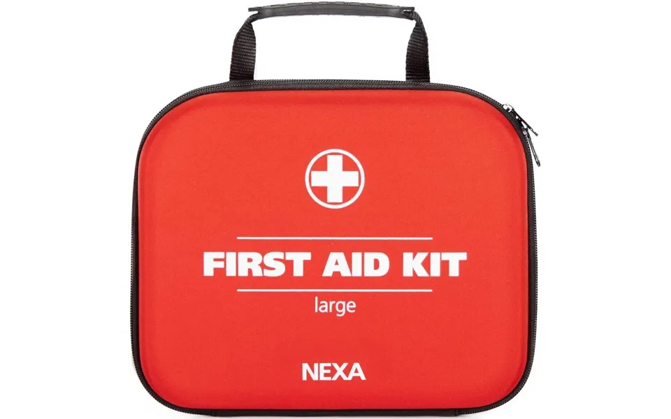 Førstehjælpstaske Stor 64 Dele Rød