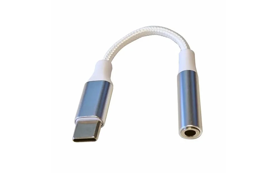 Gear Adapter Audio White Usb-c Til 3,5 Mm Stereo