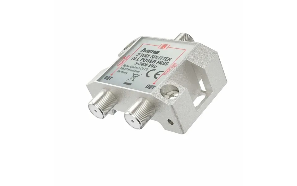 Hama Sat Splitter 2-vejs Fuldt Afskærmet