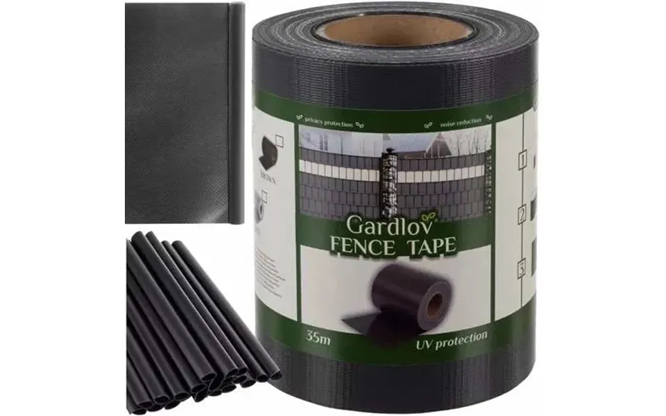 Hegnstape 19x3500 Cm Med Clips