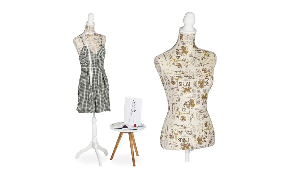 Højdejusterbar Skrædderdummy Paris Design