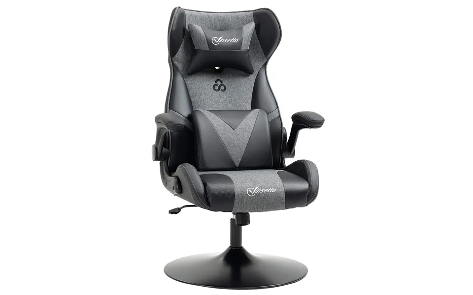 Justerbar Gamingstol Kunstlæder - Foldbare Armlæn