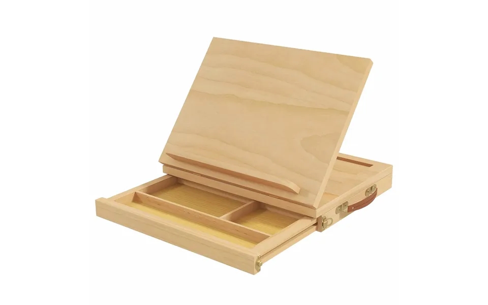 Justerbart Studio Staffeli I Naturligt Bøgetræ