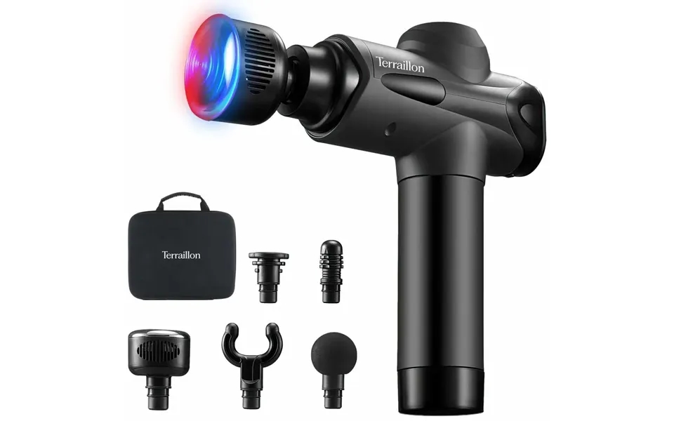 Massagepistol Expert Heat&cold 4 Tilbehør 1 Varm Kold