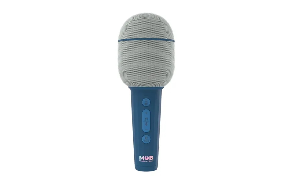 Mob Karaoke Mic Groovy Blue