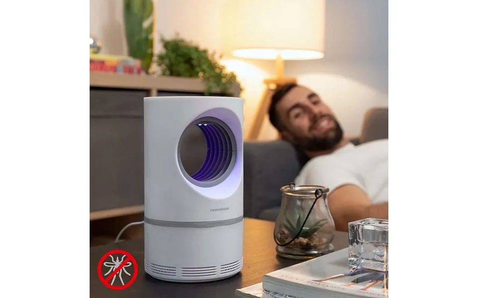 Myggeafvisende Uv-lampe Med Usb Og Stærk Sugekraft