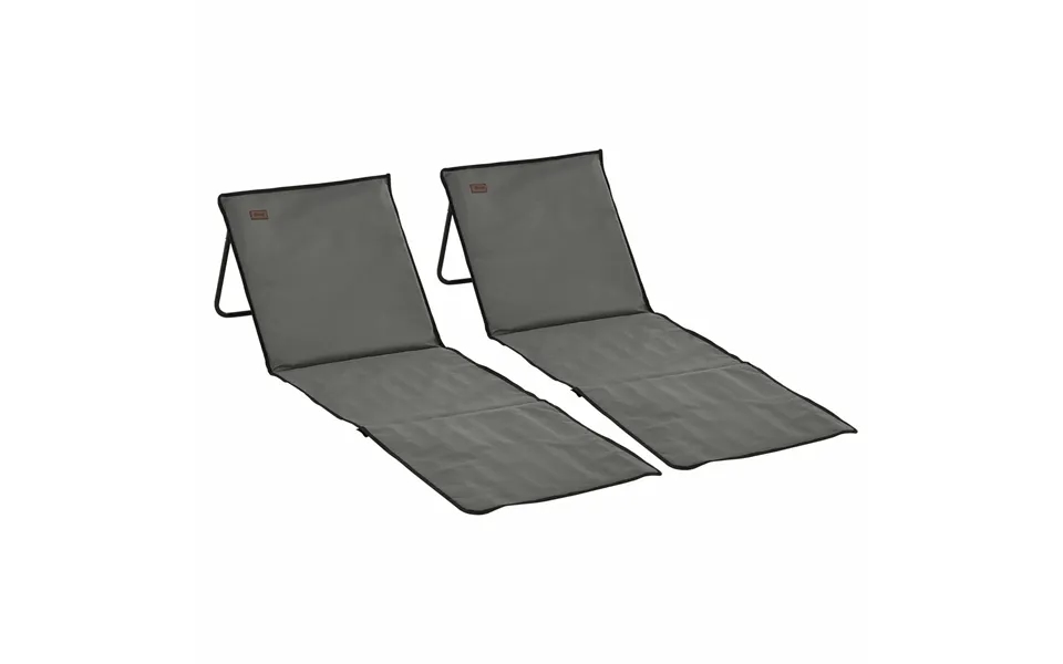 Sammenfoldelig Justerbar Strandstol Med Madras