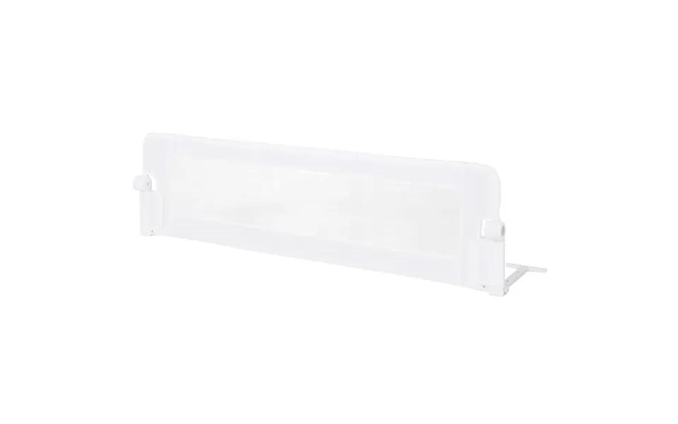 Sammenklappelig Sikkerhedslåge Til Tremmesenge Med Justerbare Stropper 150x40,5x42 Cm Hvid