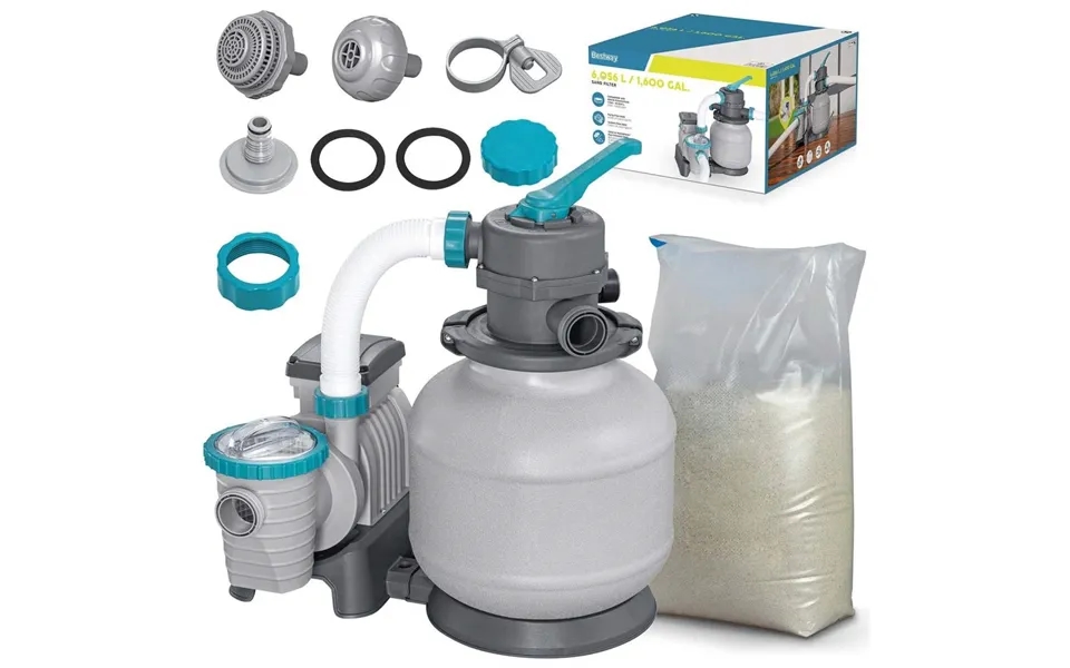Sandpumpe 6056 L T Bestway 58497 Sand 25 Kg