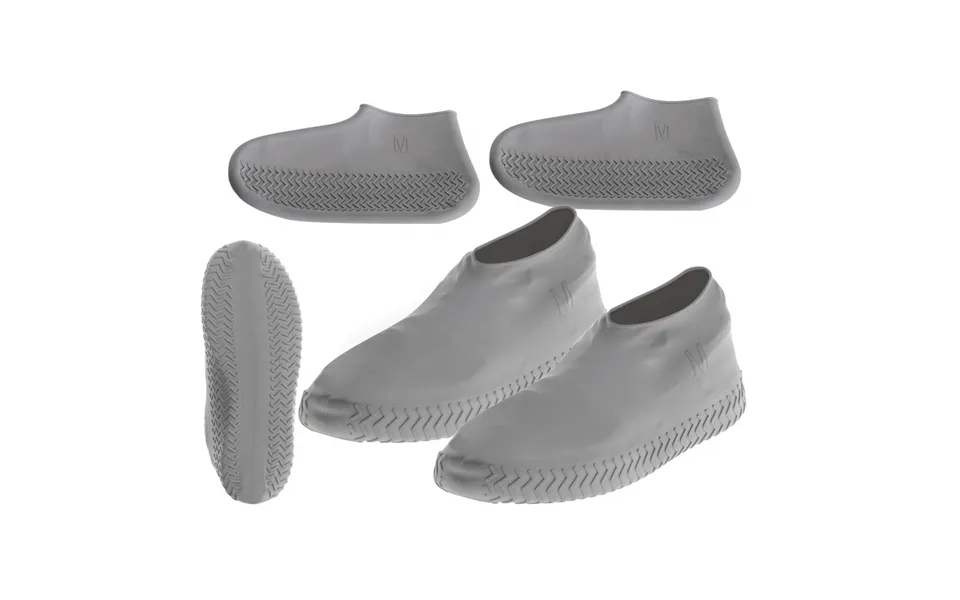 Vandtæt Grå Silikonestøvlebetræk 35-38