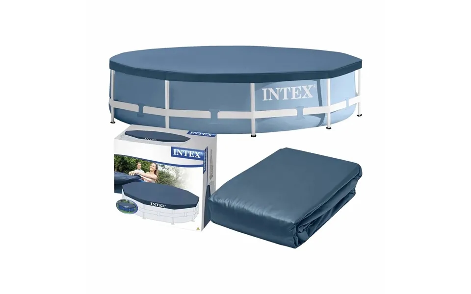 Vinyl Poolovertræk 305 Cm Med Drænhul