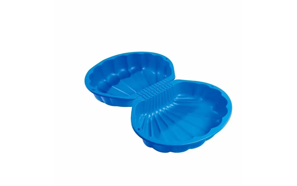 2-delt Muslingeformet Sandkasse