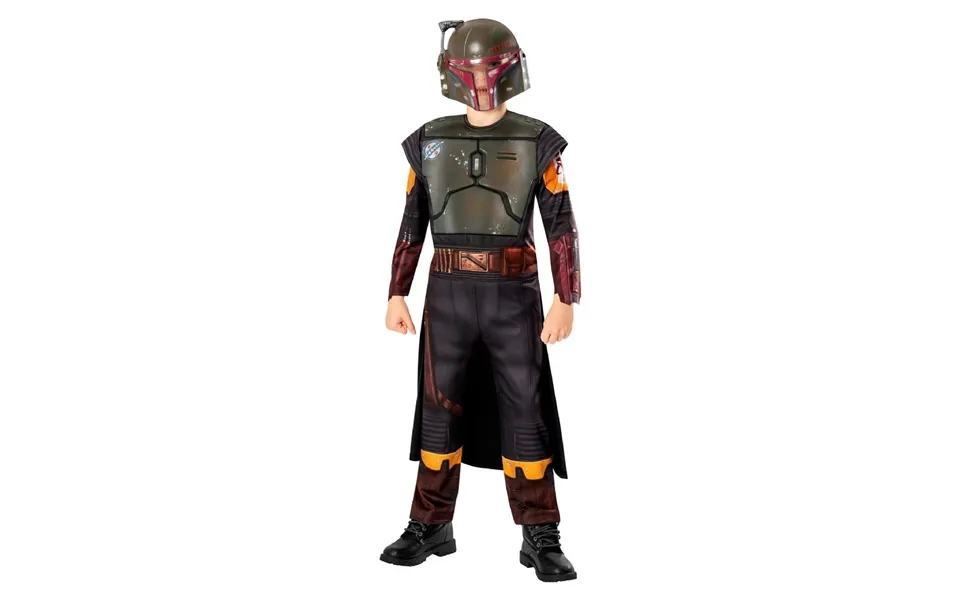 Boba Fett Deluxe Børnekostume Str 128