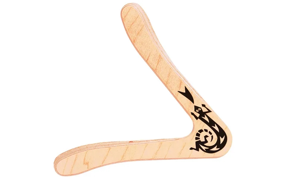 Boomerang Sirius Af Træ 25cm